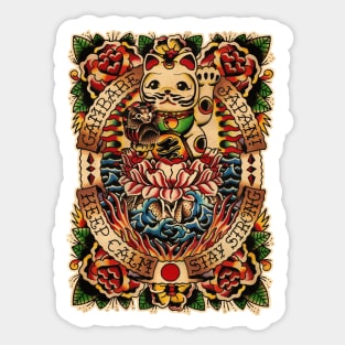 Maneki-neko Sticker